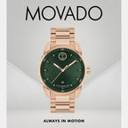 Movado Stainless Steel Round watch