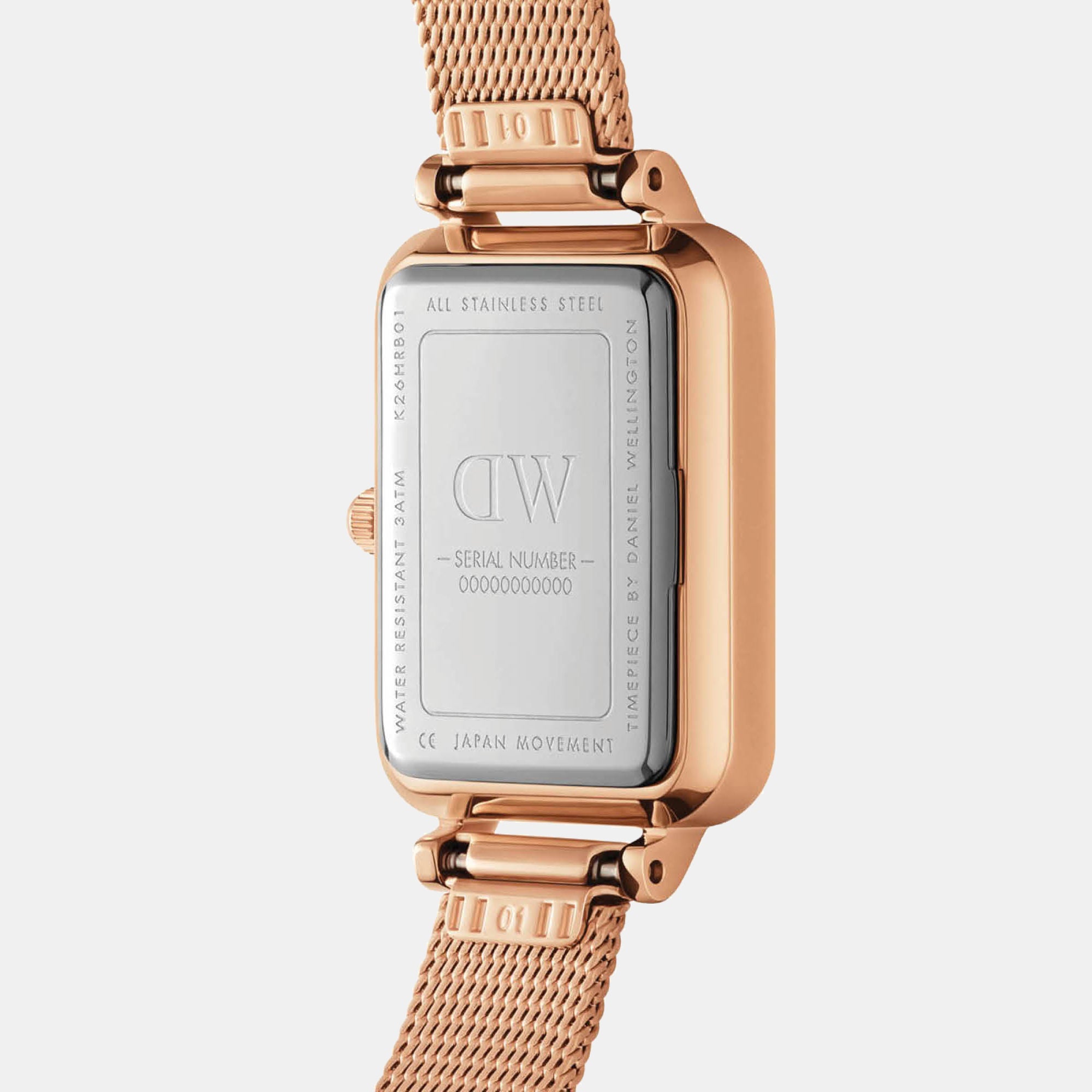 Daniel Wellington Women Square Mother Of Pearl watch