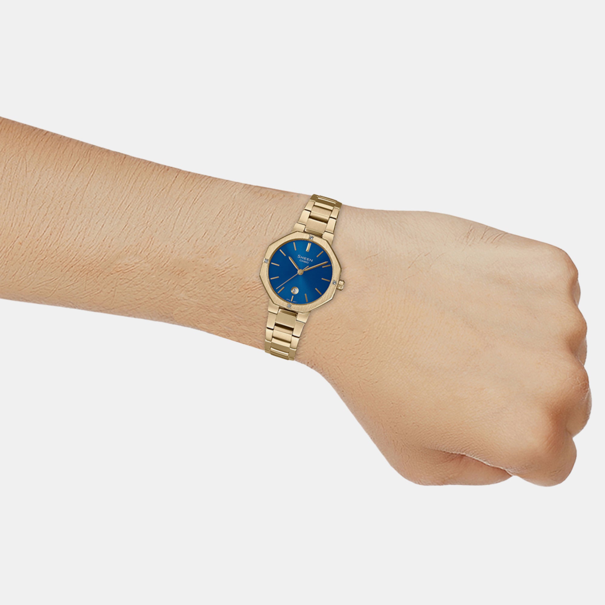 Casio Stainless Steel Blue watch