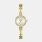 Lovey Female White Analog Stainless Steel Watch GW0655L2