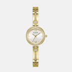 Guess Round White Analog watch