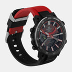 Casio Men Round Black watch