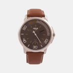 Helix Round Grey Analog watch