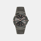 Ferragamo Round Grey Analog watch