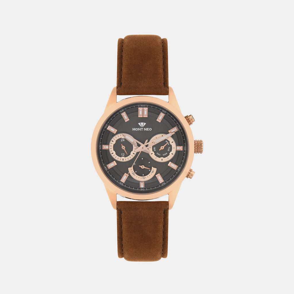 Mont Neo Round Grey Chronograph watch