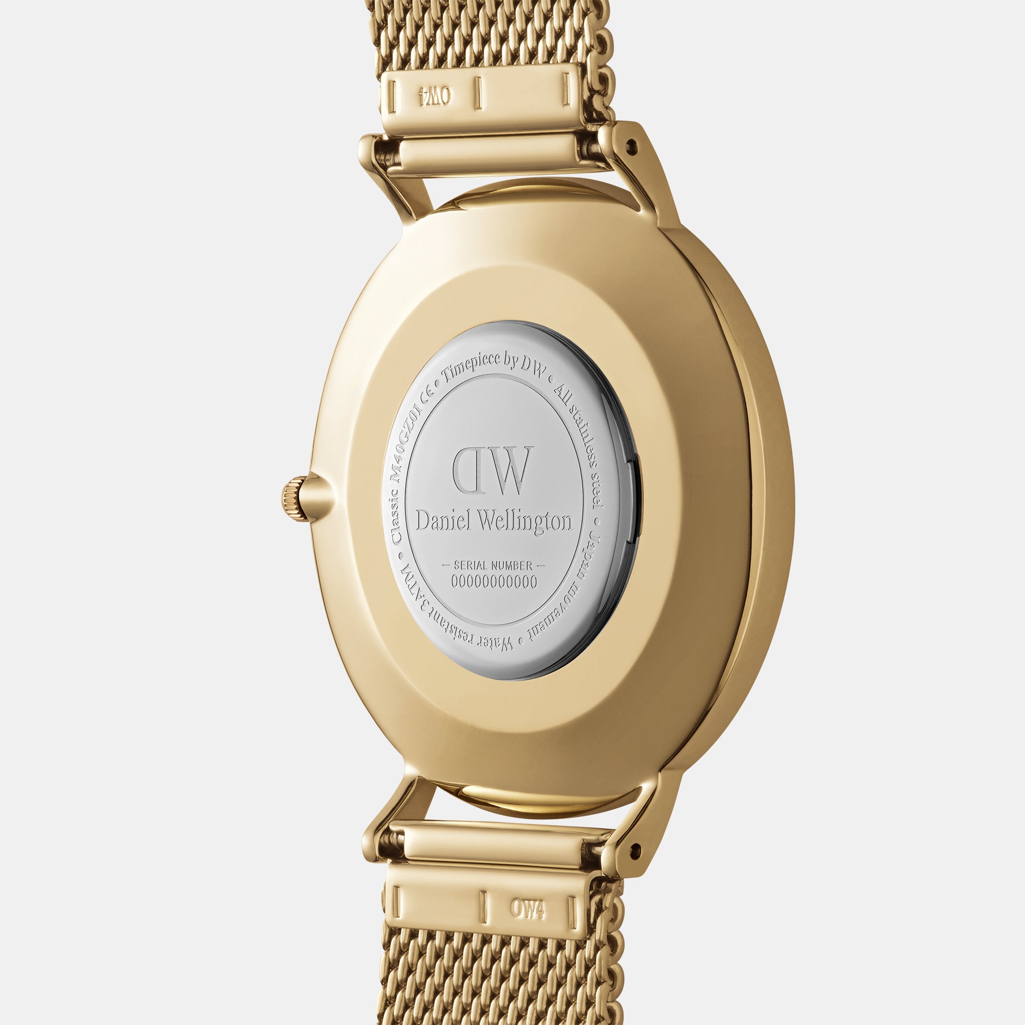 Daniel Wellington Men Round Black watch