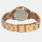 Timex Women Round Rose Gold watch