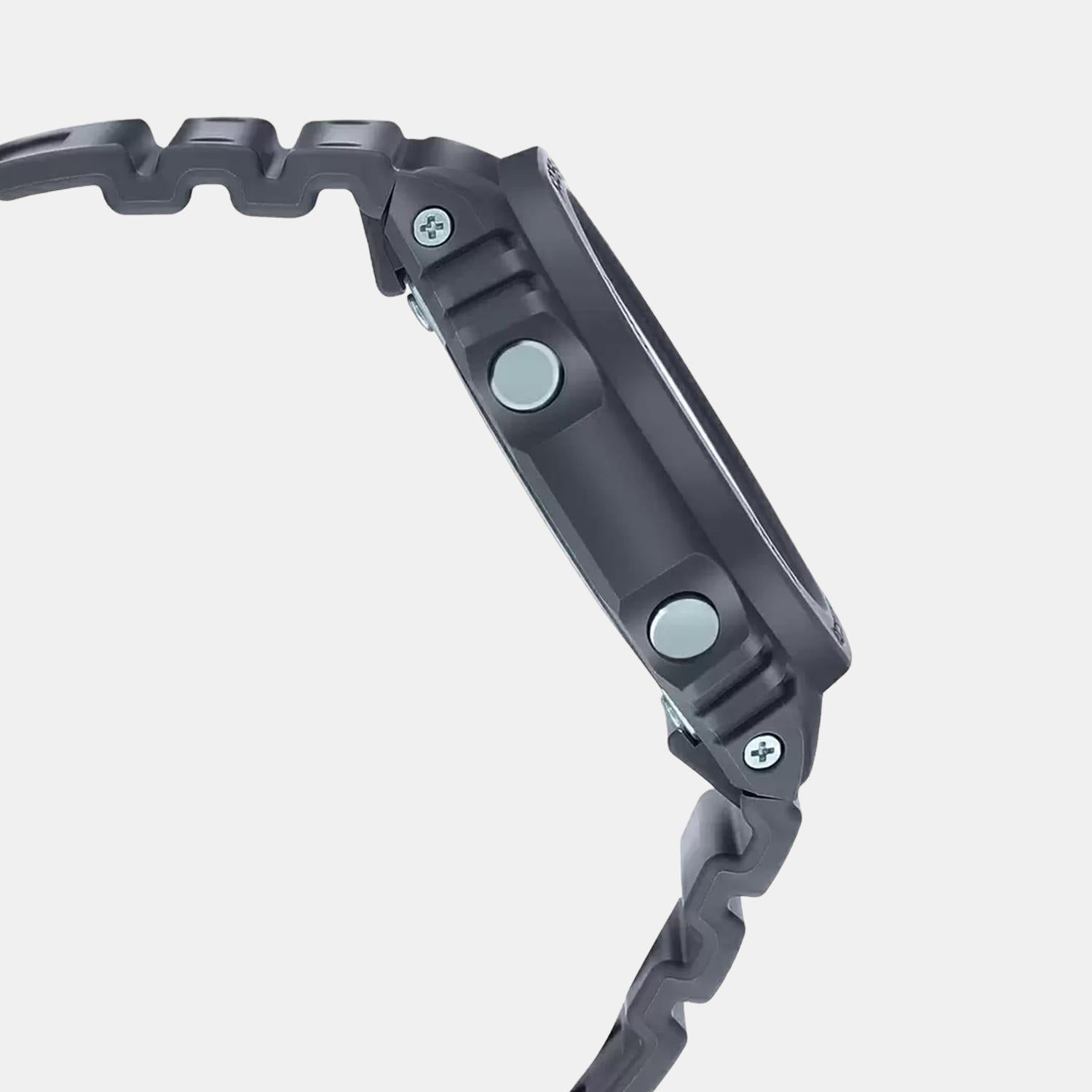 Casio Men Round Black watch