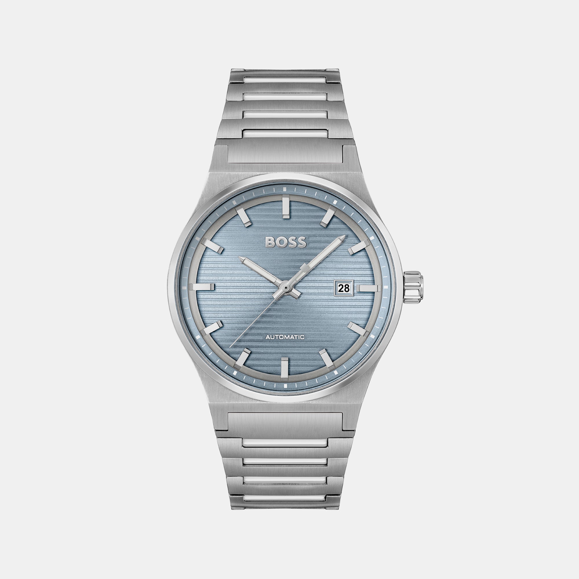 Boss Round Blue Analog watch