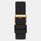 Guess Women Round Clear watch