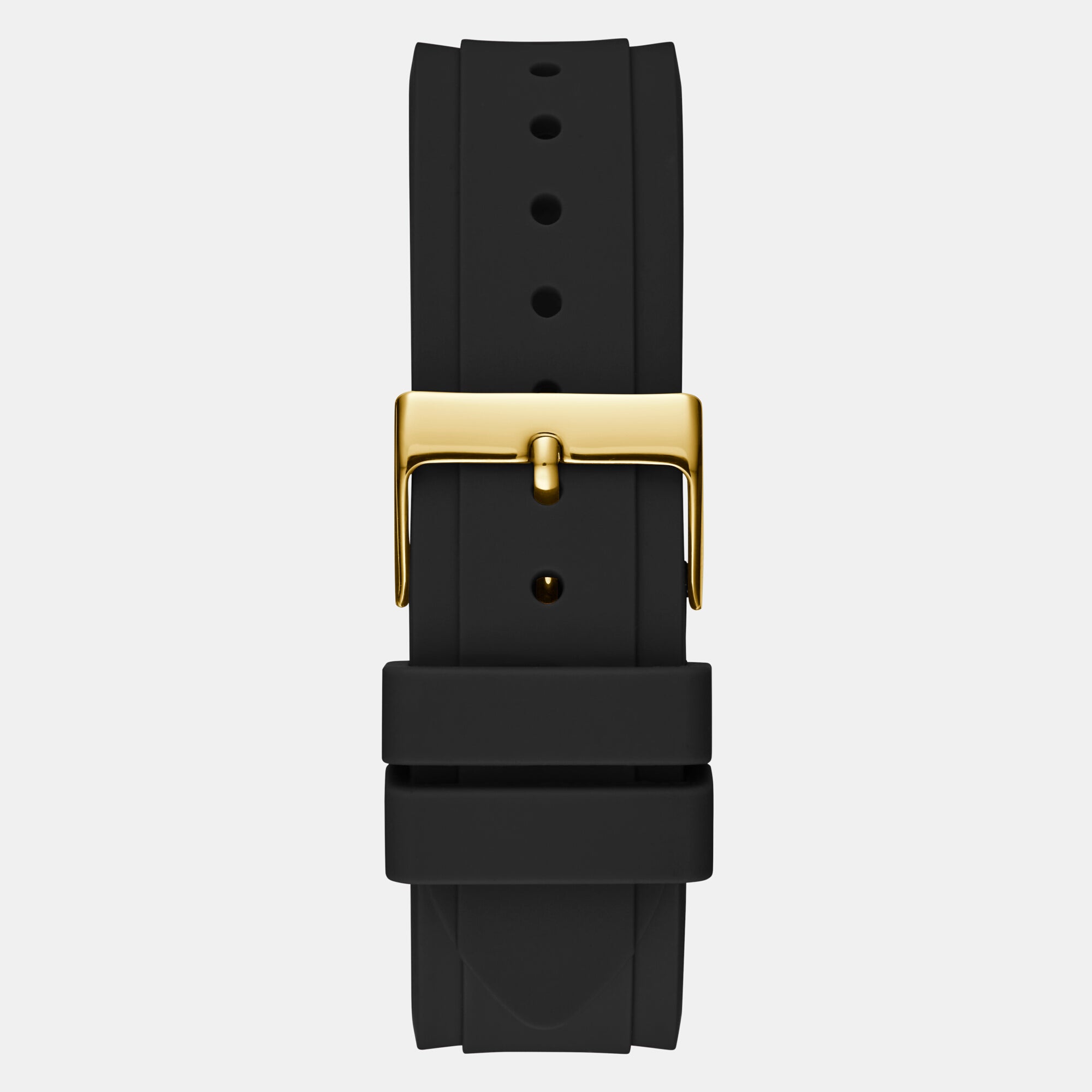 Guess Women Round Clear watch