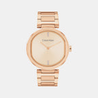 Calvin Klein Round Rose Gold Analog watch