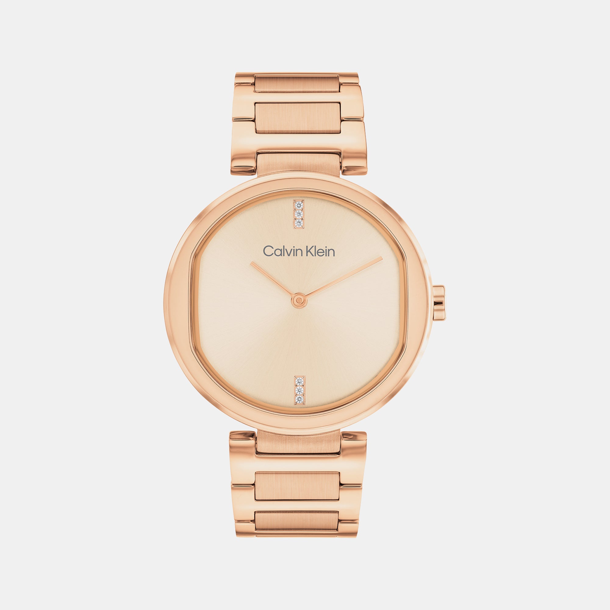 Calvin Klein Round Rose Gold Analog watch