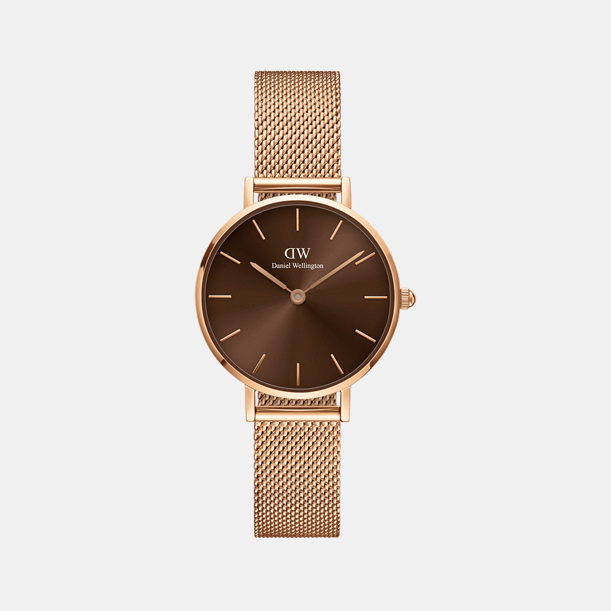 Daniel Wellington Round Brown Analog watch