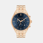 Calvin Klein Round Blue Chronograph watch