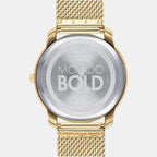 Movado Men Round Gold watch