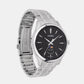 Enticer Black Men's Analog Stainless Steel Watch A2165 - MTP-M100D-1AVDF