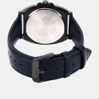 Enticer Men Quartz Black Dial Analog Leather Watch A2120