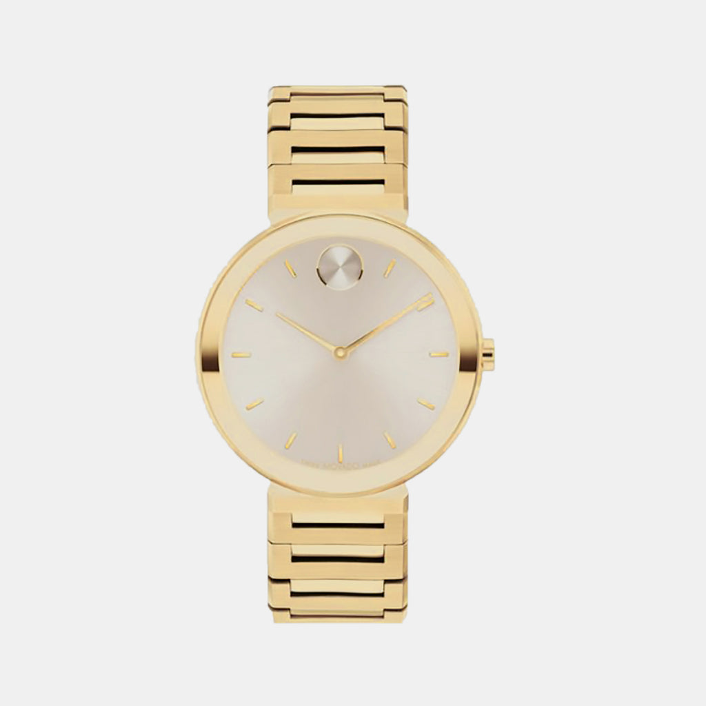 Movado Round Silver Analog watch