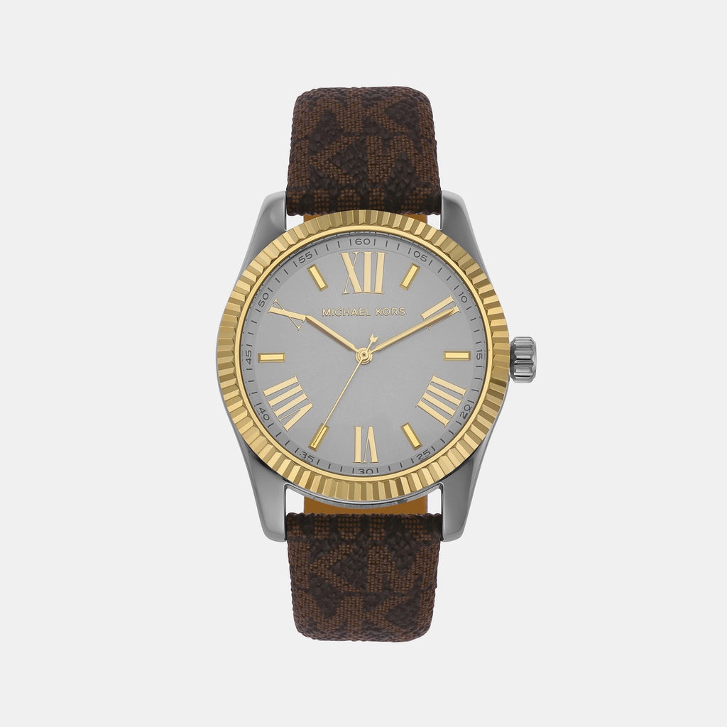 Michael Kors Round Silver Analog watch