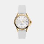 Fossil Round Silver Analog watch