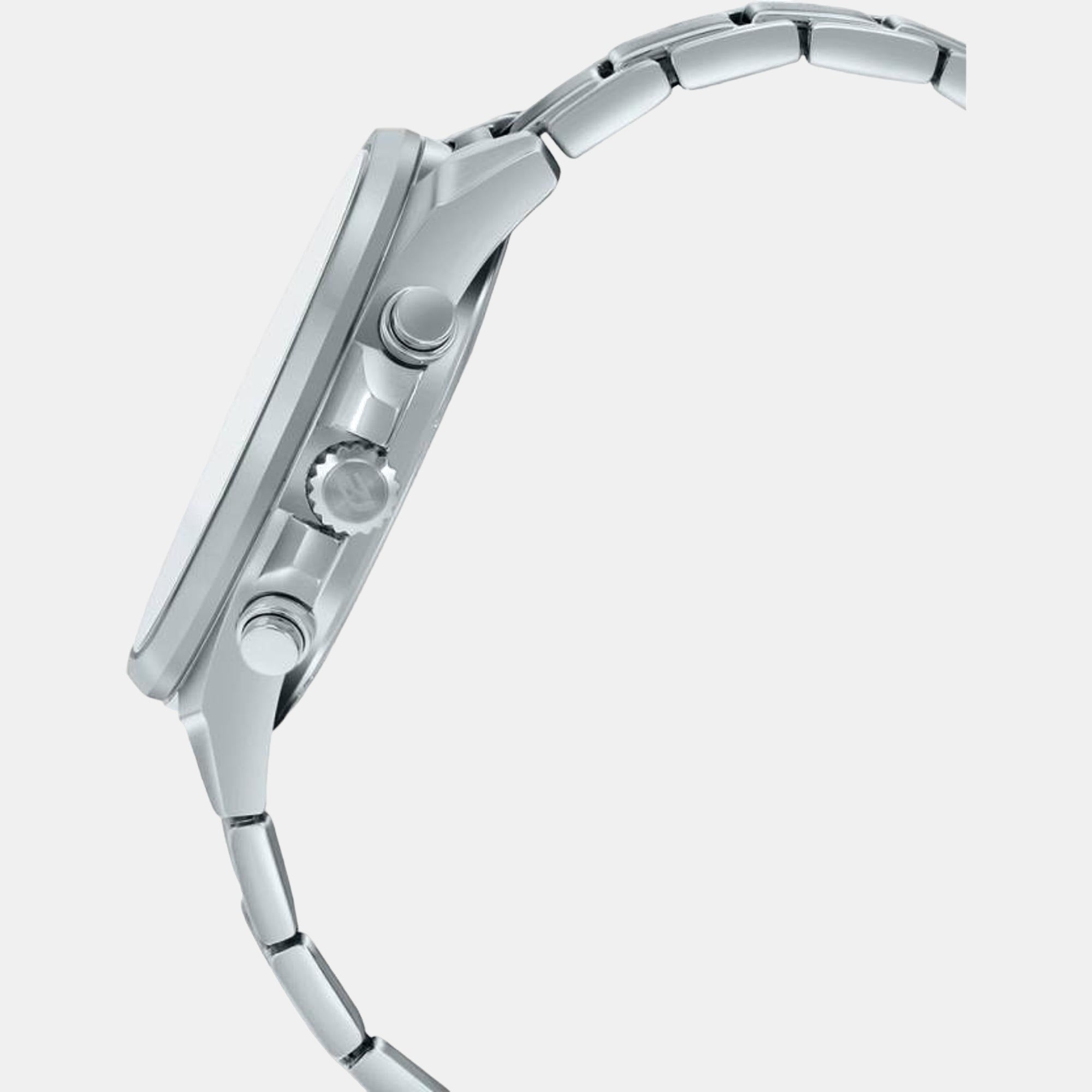 Edifice Men Quartz Brown Dial Chronograph Stainless Steel Watch ED572