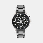 Mont Neo Round Black Chronograph watch