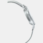 Casio Women Round Silver watch