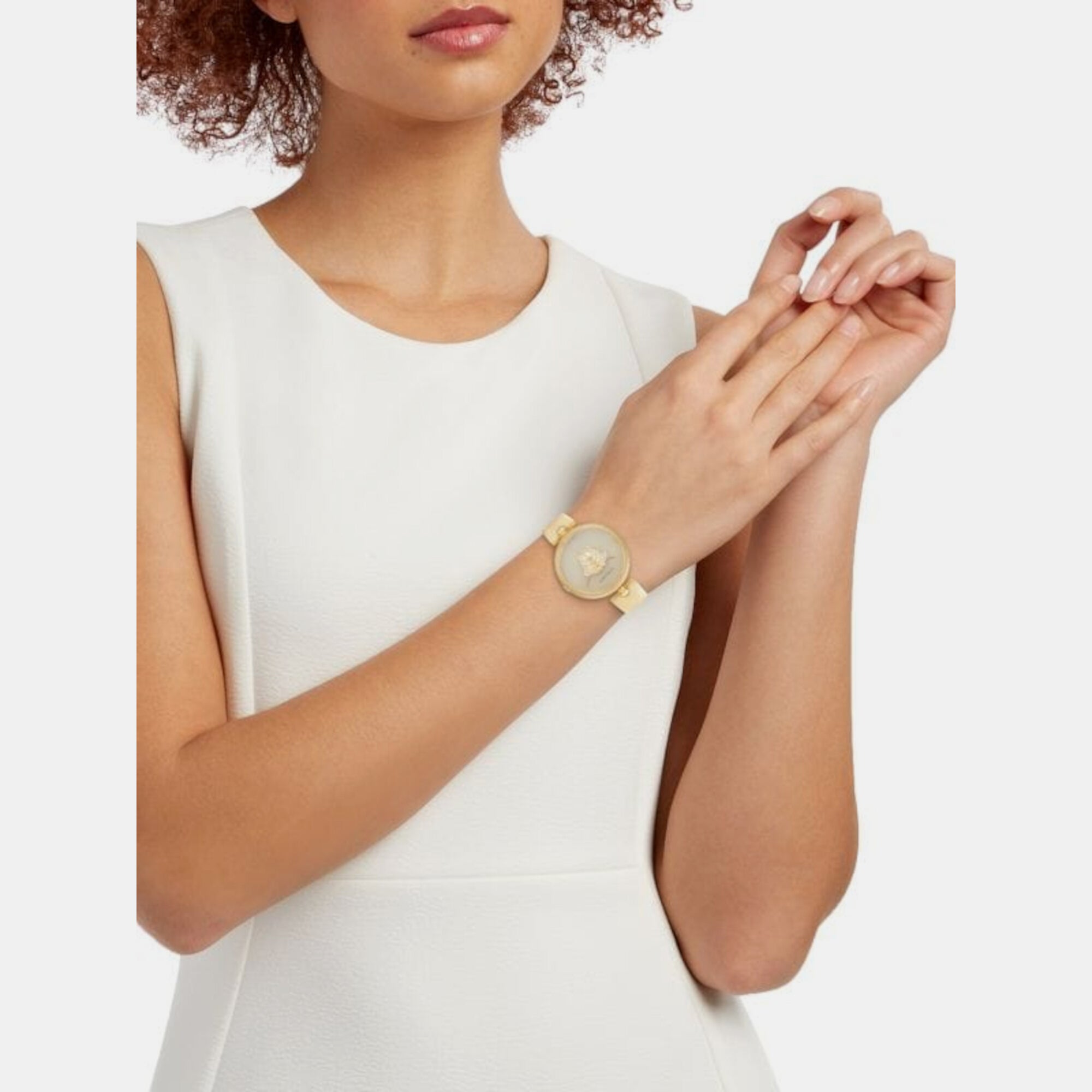 Versace 39 mm Round Quartz watch