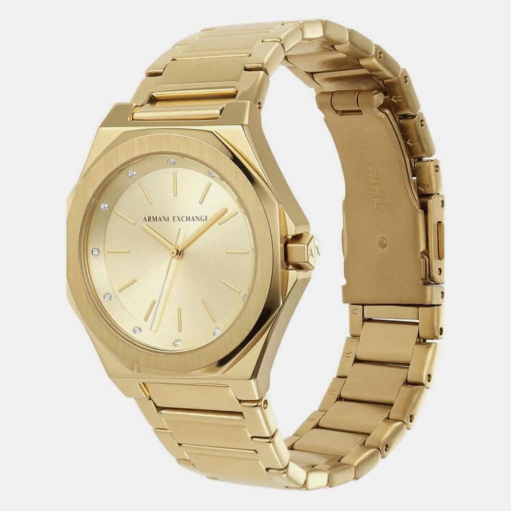 Armani Exchange Stainless Steel Round watch