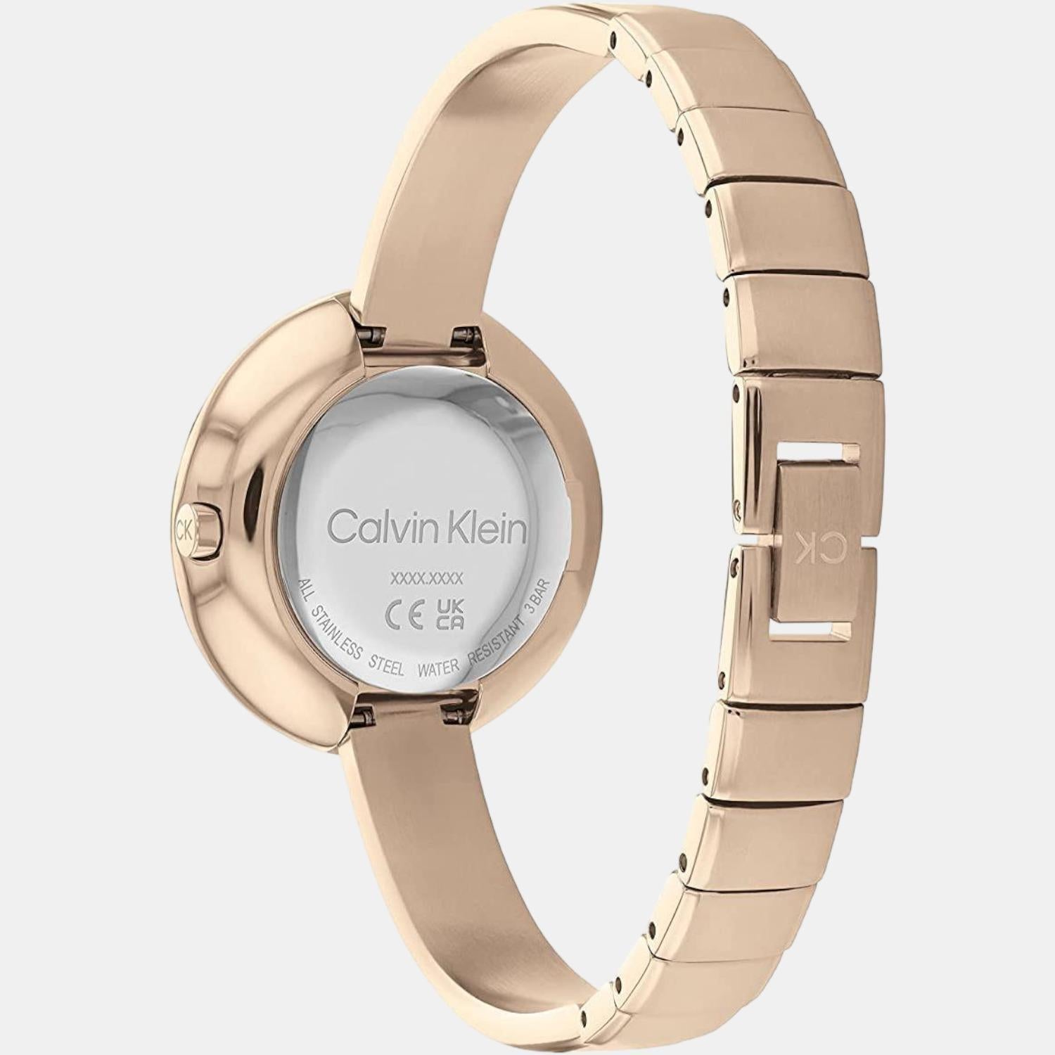 Calvin Klein Women Round Grey watch