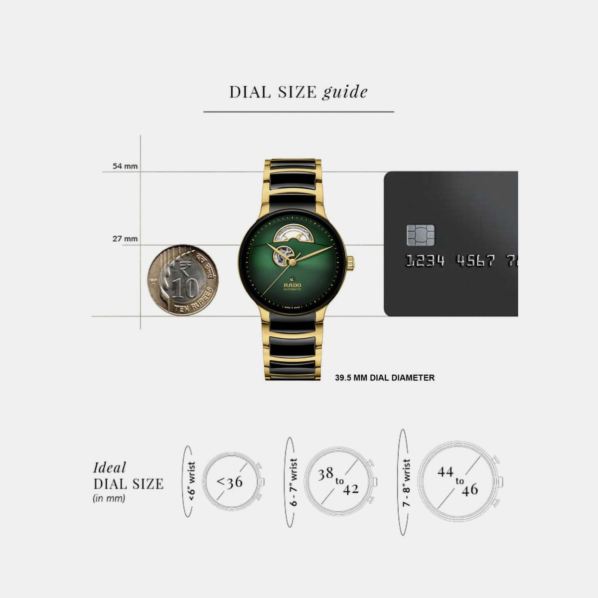 Rado Round Automatic Analog Unisex watch