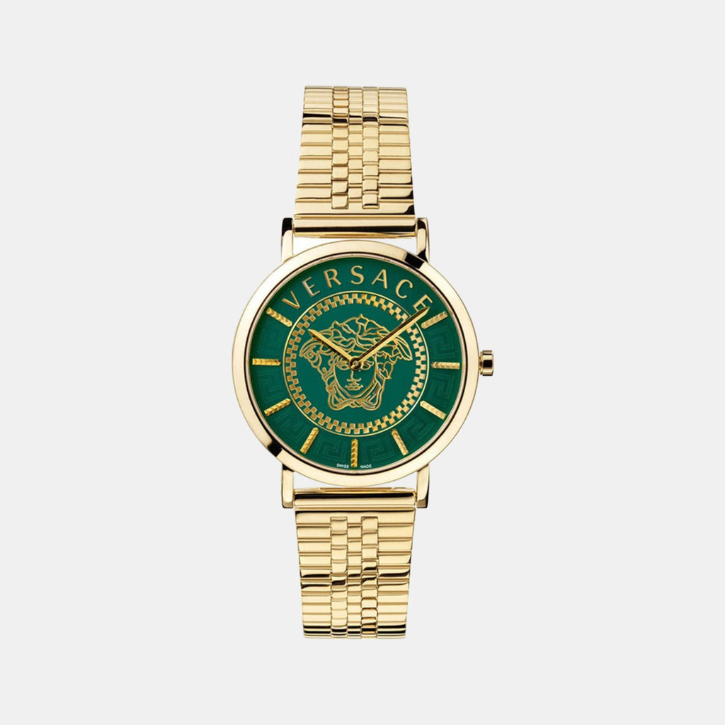 Versace Round Green Analog watch