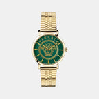 Versace Round Green Analog watch