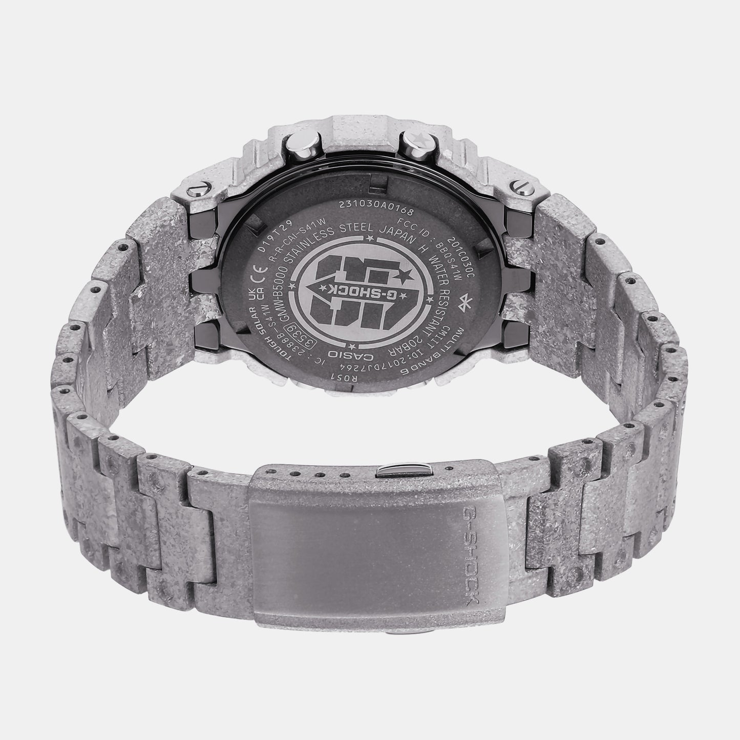 G-Shock Black Men's Digital Stainless Steel Watch G1393 - GMW-B5000PS-1DR