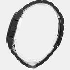 Sport Men Quartz Black Dial Chronograph Stainless Steel Watch 25200209