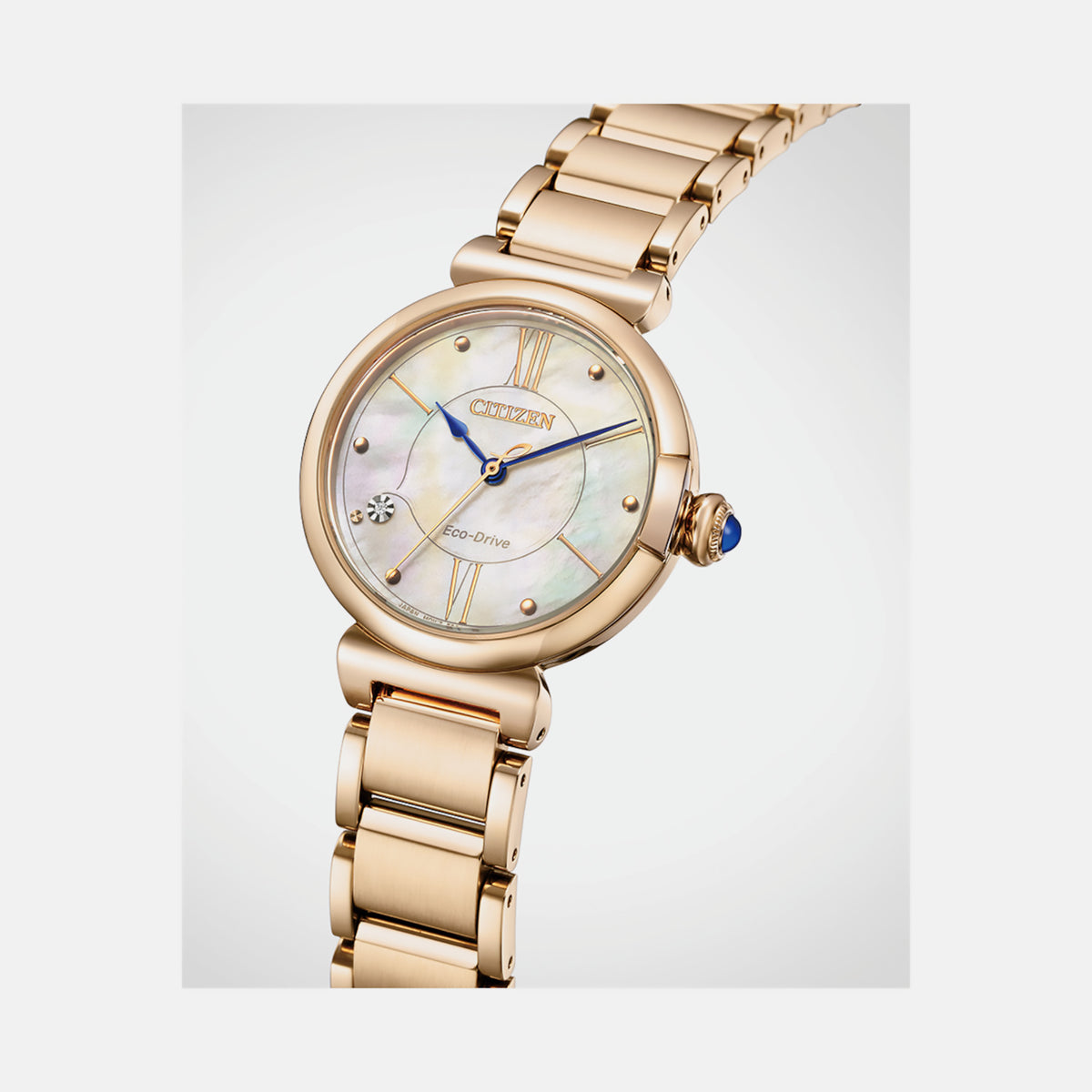 Citizen Stainless Steel Mother Of Pearl watch