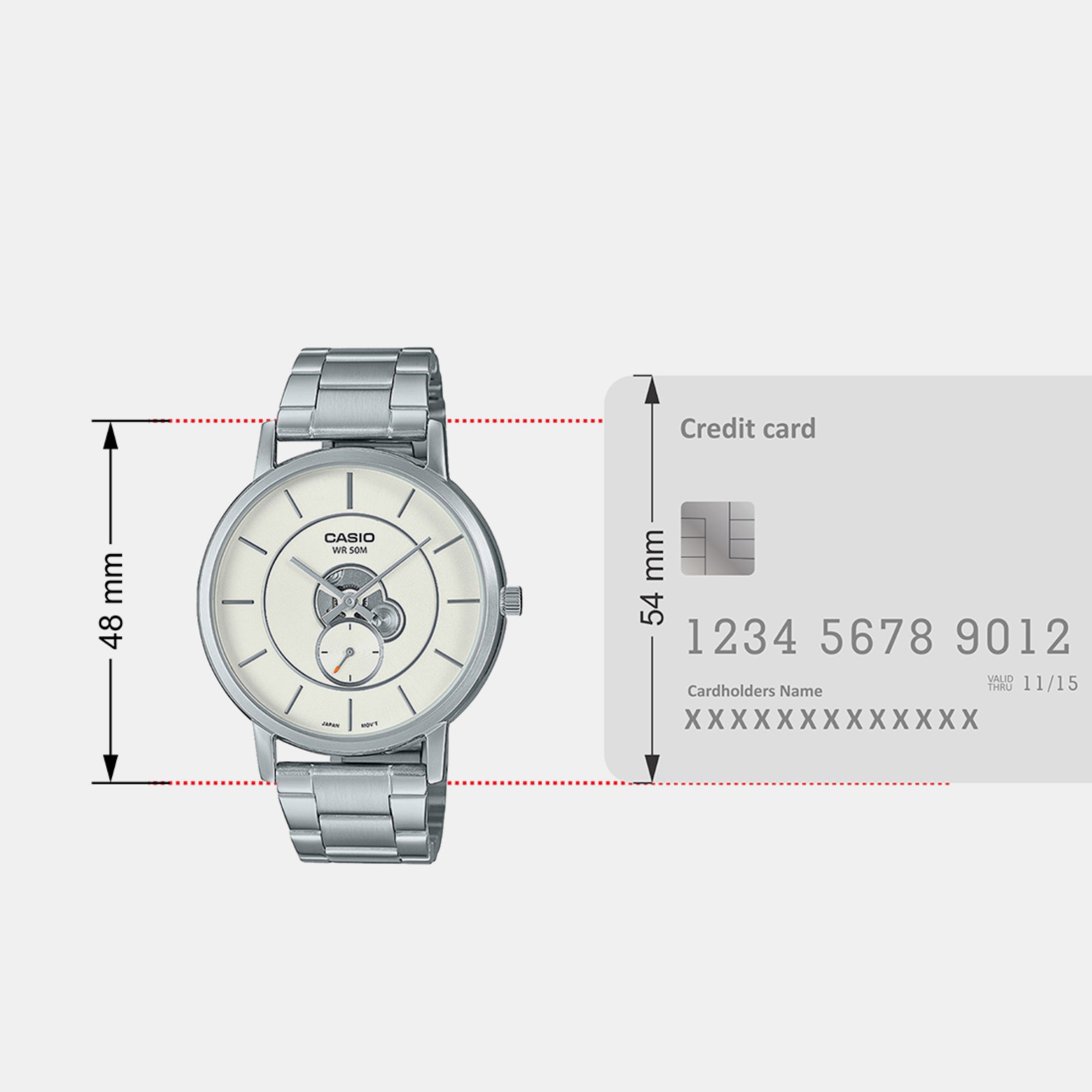 Casio Round Quartz Analog Men watch