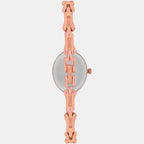 Women Quartz White Dial Analog Stainless Steel Watch TW0TL9310