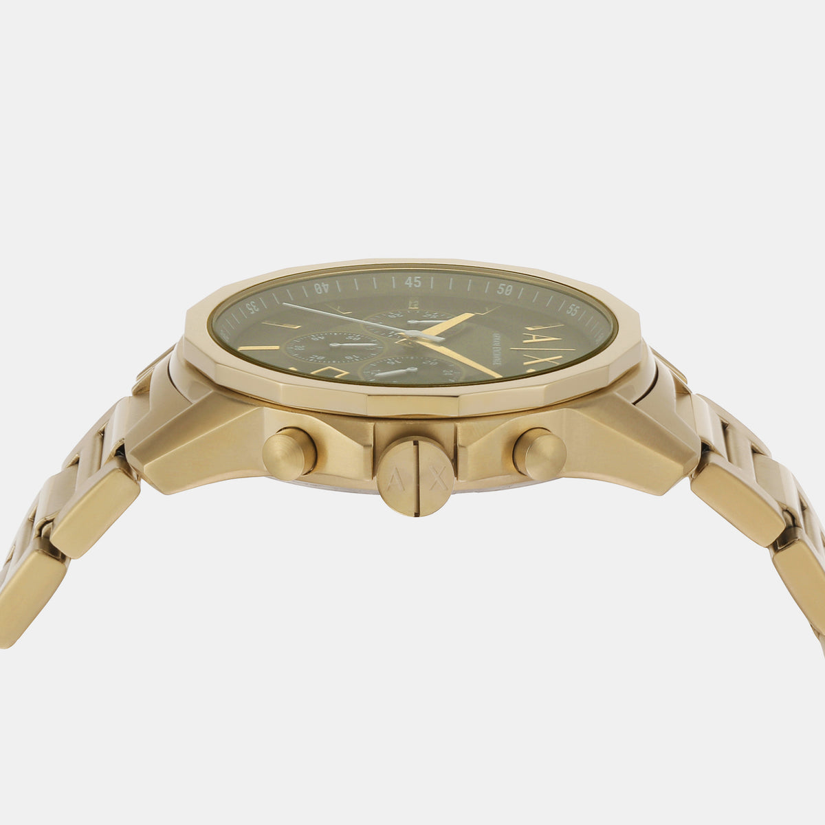 Armani Exchange Stainless Steel Round watch