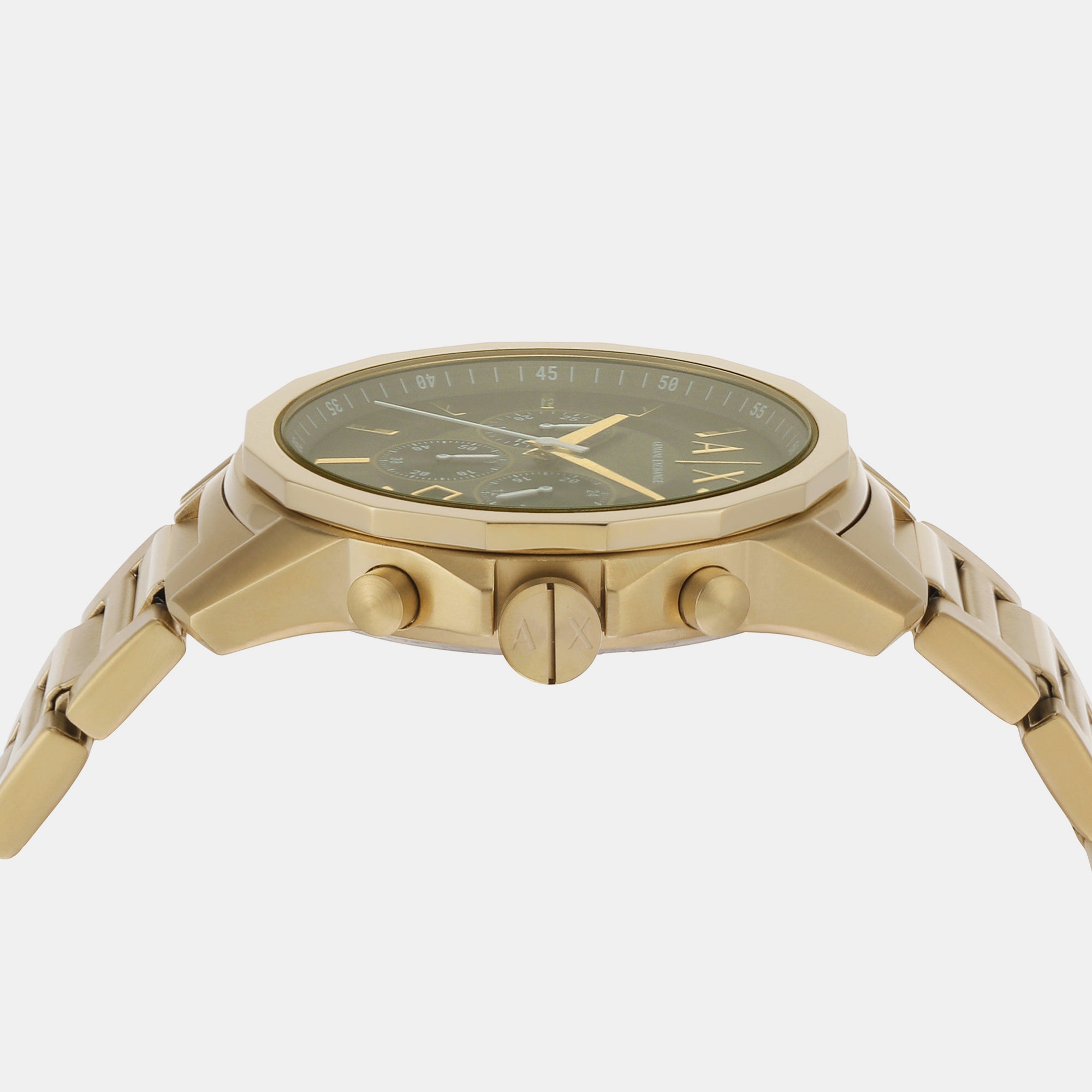 Armani Exchange Stainless Steel Round watch