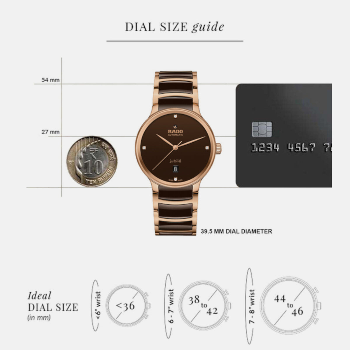 Rado Round Automatic Analog Unisex watch