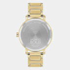Movado Women Round Gold watch