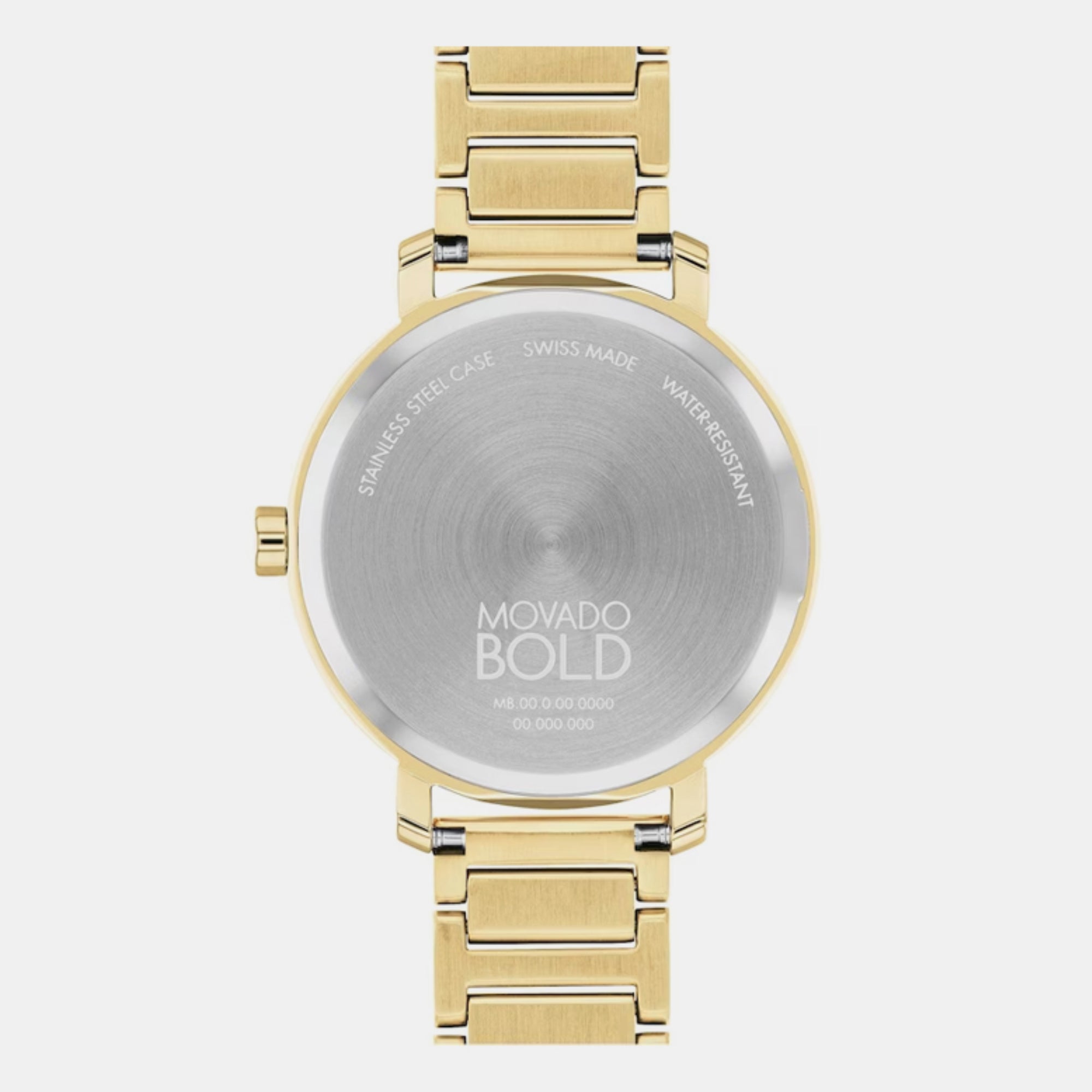 Movado Women Round Gold watch