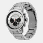Armani Exchange Men Round Silver watch