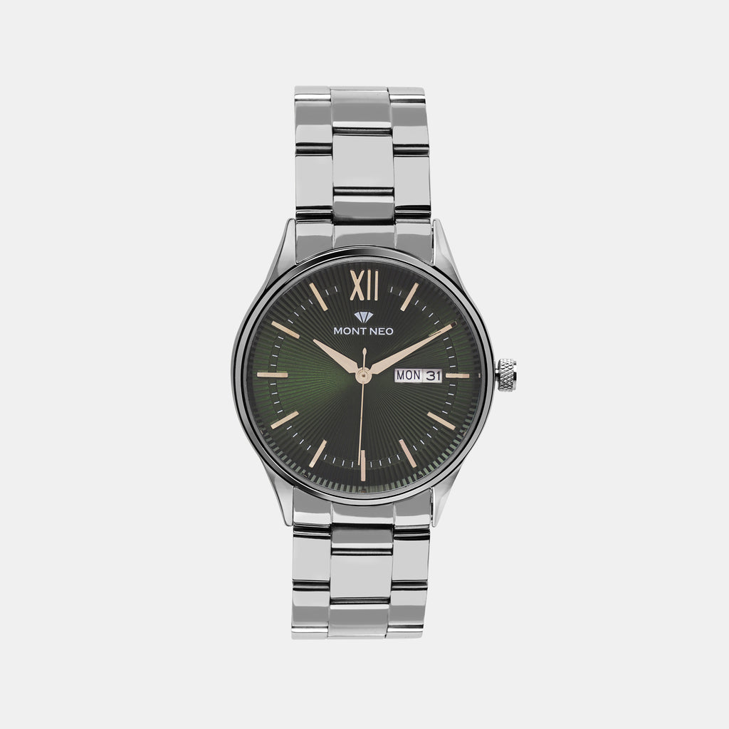 Mont Neo Round Green Analog watch