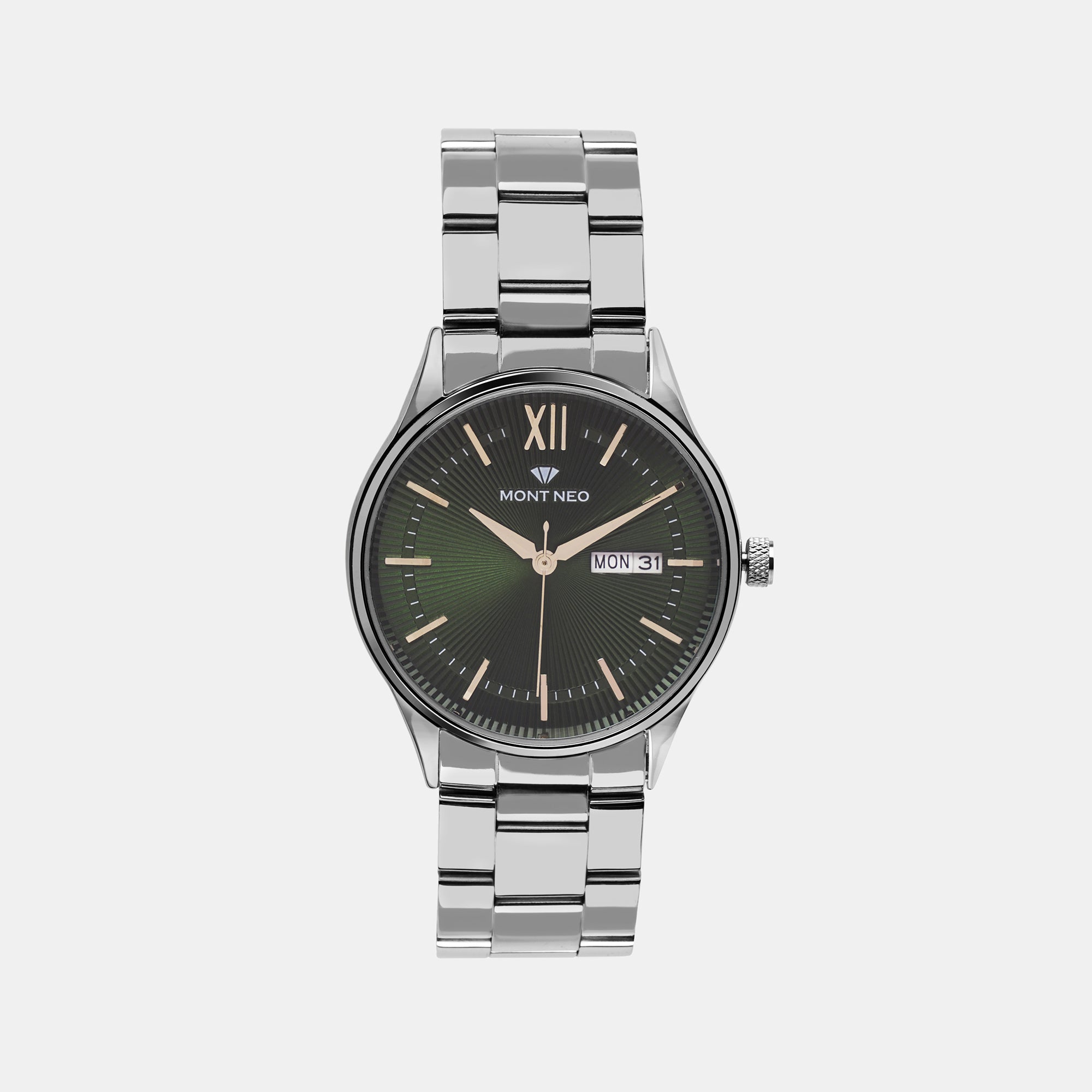 Mont Neo Round Green Analog watch