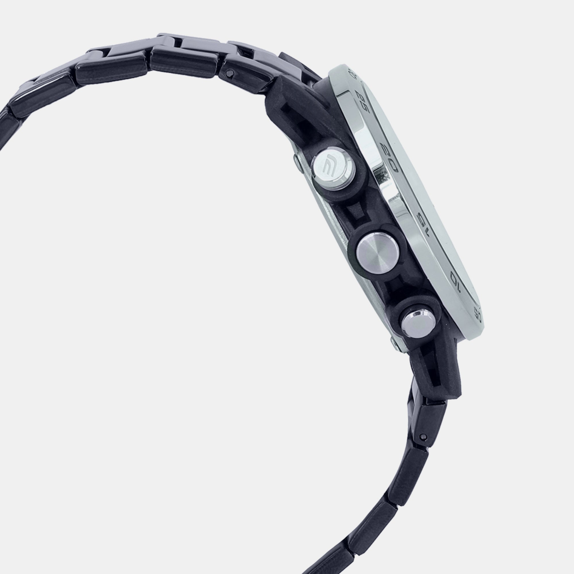 Casio Men Round Black watch