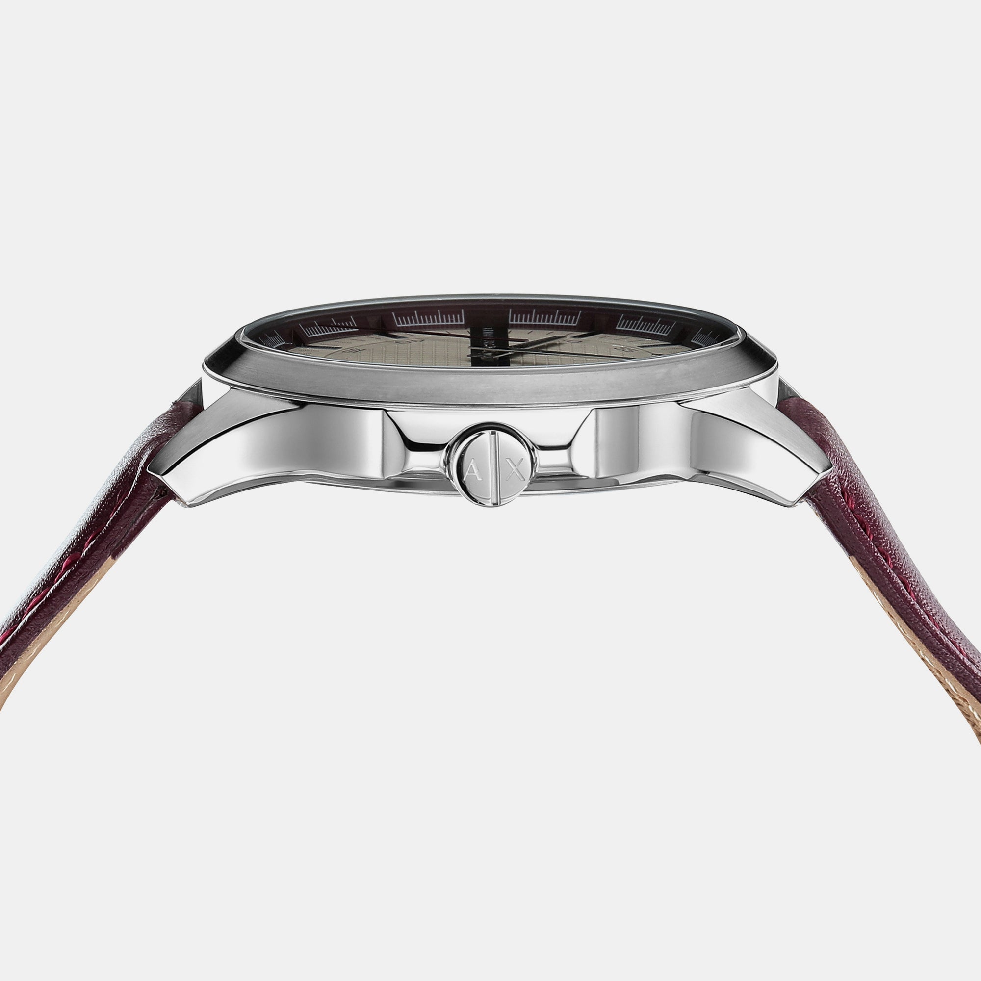 Armani Exchange Stainless Steel Round watch