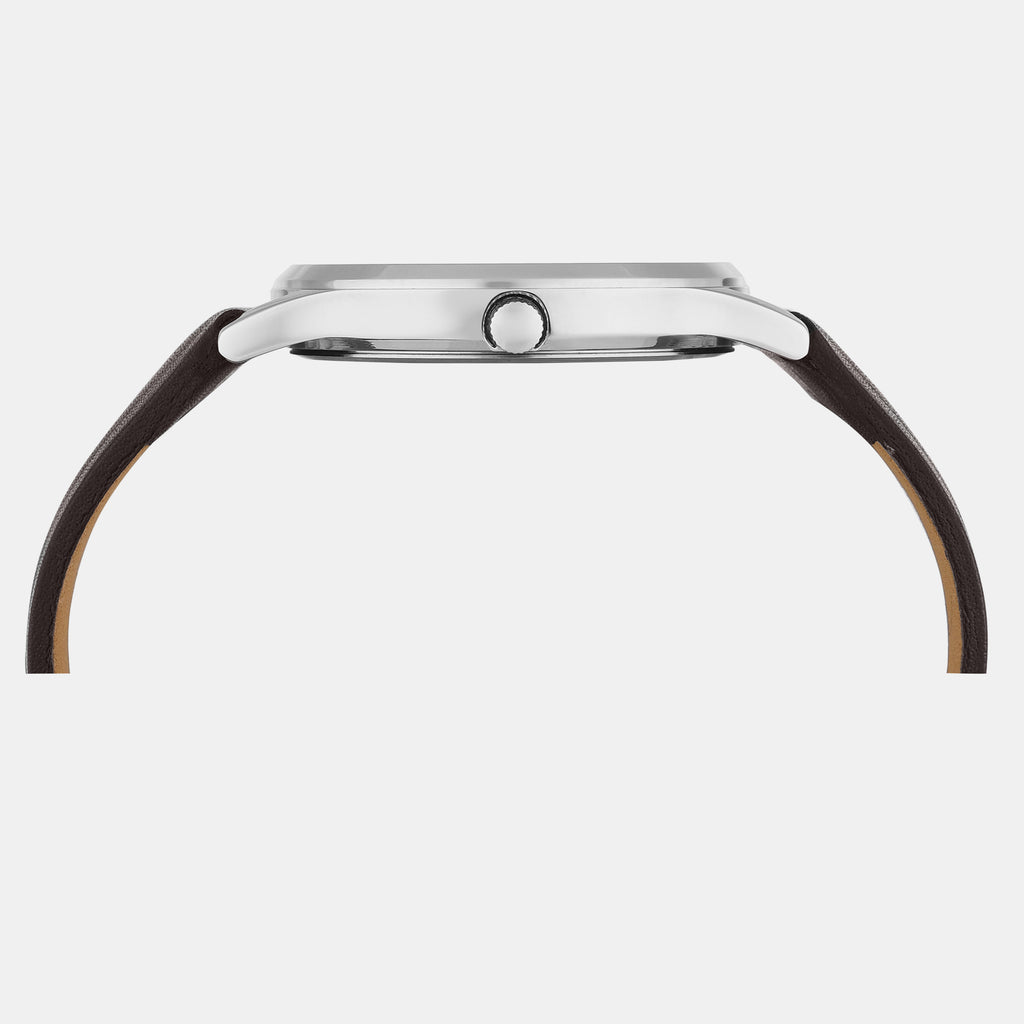 Helix Men Round Brown watch